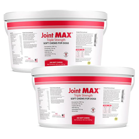 2-PACK Joint MAX Triple Strength Soft Chews (480 Chews)
