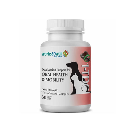 1-Tdc Periodontal & Joint Health for Dogs & Cats (60 Softgels) by Elite Vet
