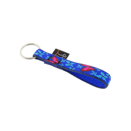 1/2in Social Butterfly Keychain