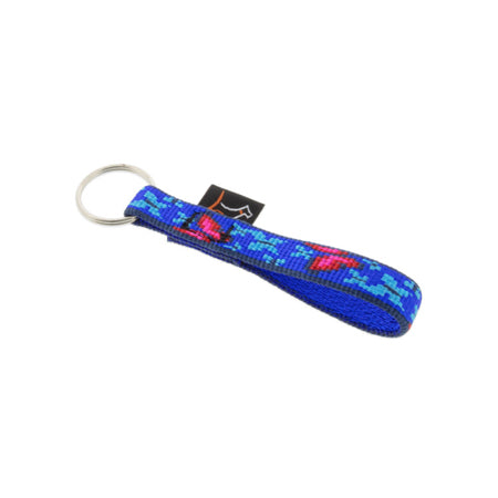 1/2in Social Butterfly Keychain