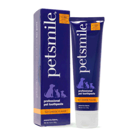 Petsmile Professional Pet Toothpaste for Dogs & Cats - Cheese Flavor (4.2 oz)