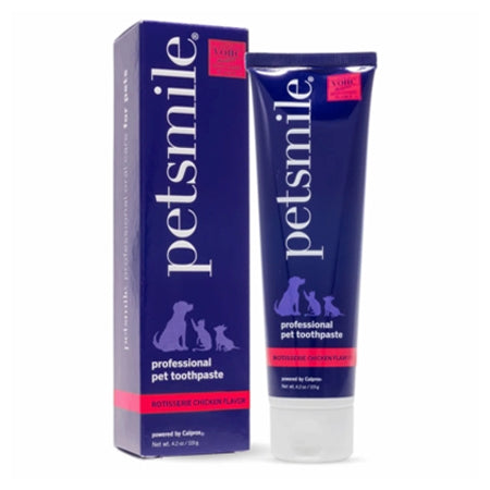 Petsmile Professional Pet Toothpaste for Dogs & Cats - Rotisserie Chicken Flavor (4.2 oz)
